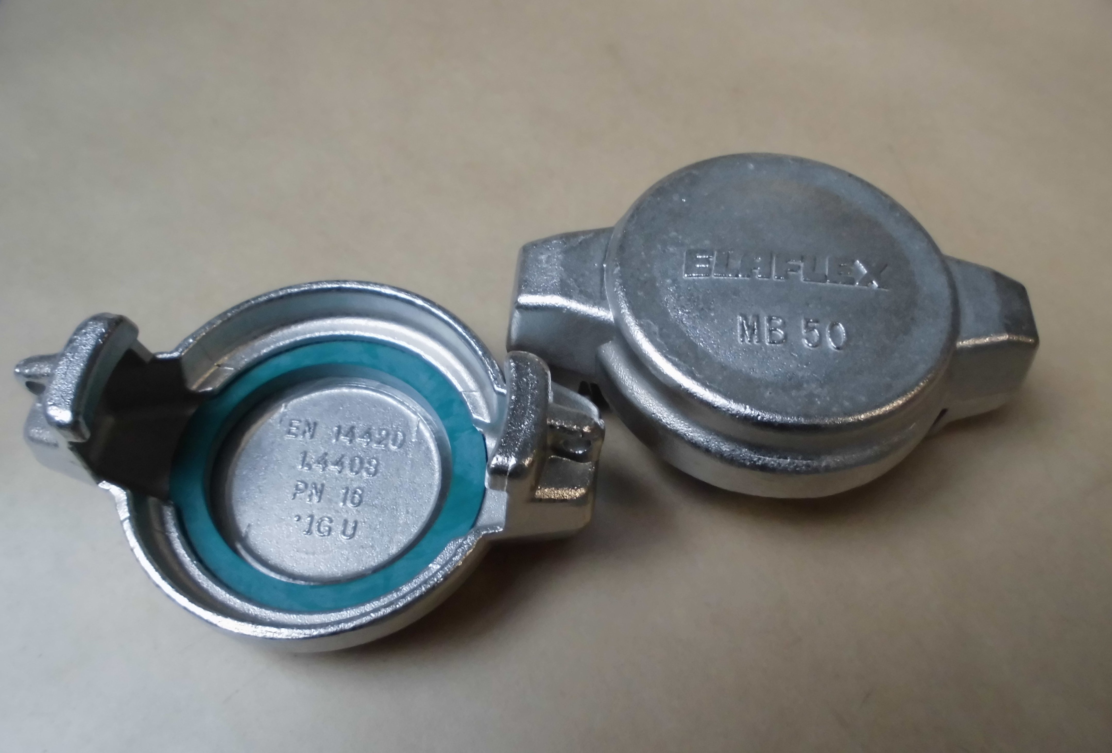 BLINDKUPPLUNG 50/2 MB TW1506 PTFE -VA BLINDKUPPLUNG 50/2 MB TW1506 PTFE -VA