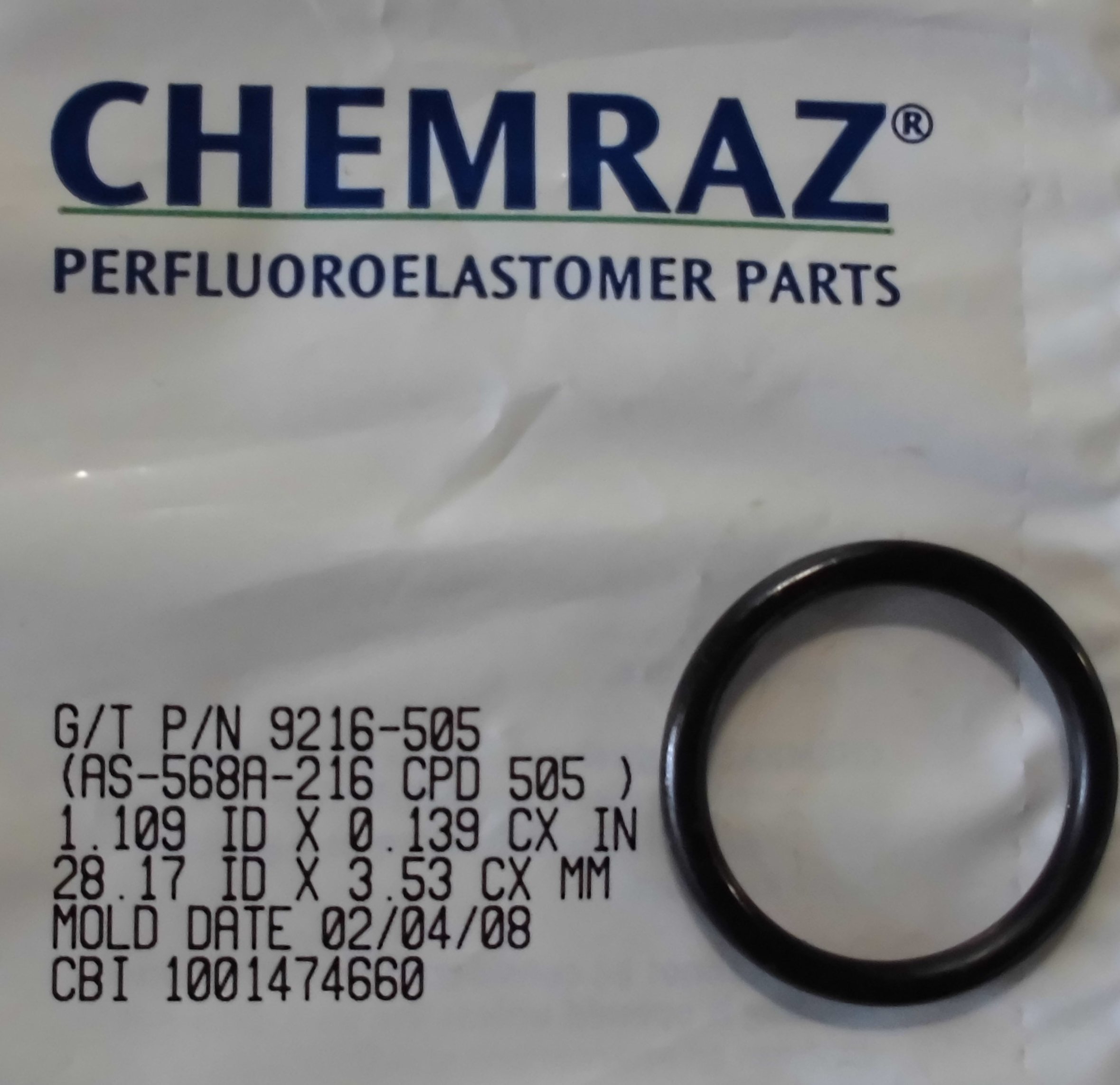 O-RING 28,17X3,53-CHEMRAZ F. SOGEFA BV O-RING 28,17X3,53-CHEMRAZ F. SOGEFA BV